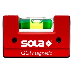 LIVELLA COMPATTA MAGNETICA CM 6,8 1 BOLLA- SOLA GO MAGNETIC