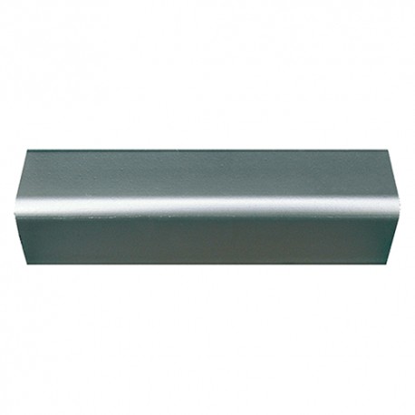 PARASPIGOLO ORNAMENTALE CM 3X3X290 PVC ARGENTO