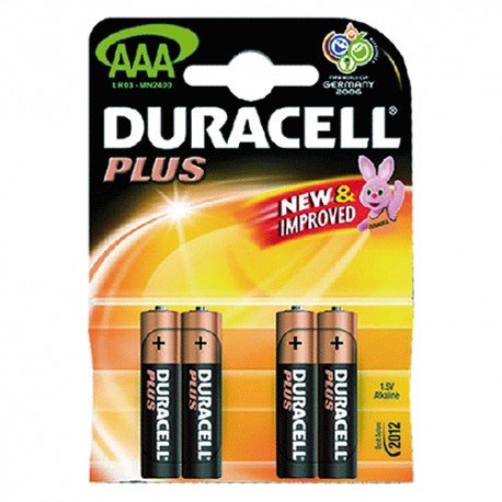 PILE DURACELL OPTIMUM MINISTILO PZ 4