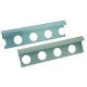 PROFILI ALLUMINIO SATINATO TONDO MM.12,50 X PIASTRELLE