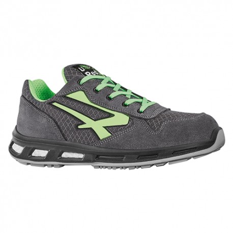 SCARPE ANT. 'POINT' BASSE PELLE SCAM./NYLON - 'UPOWER'  'S1P'