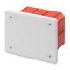 SCATOLA A INCASSO 118X96X50 PVC C/COPERCHIO