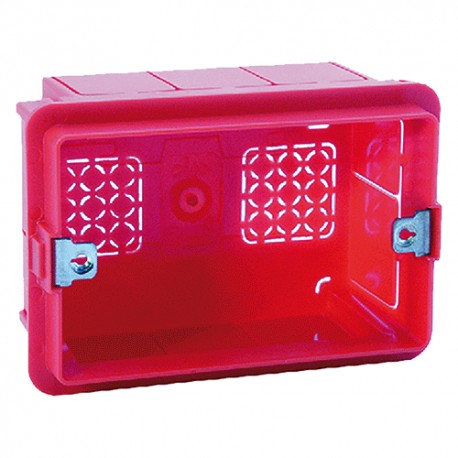 SCATOLA A INCASSO PVC RETT.4 POSTI