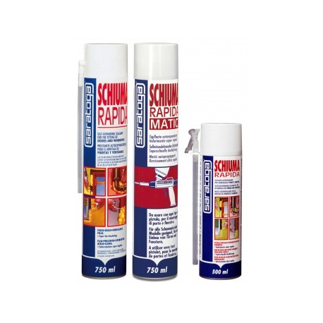 SARATOGA SCHIUMA POLIURETANICA  MANUALE  750ML