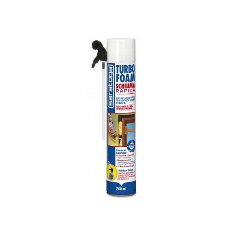 SARATOGA SCHIUMA TURBO FOAM MANUALE  750 ML