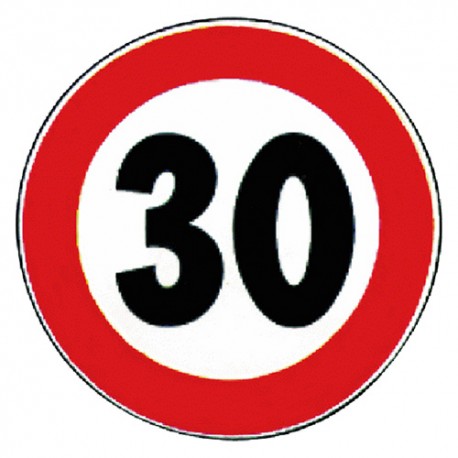 SEGNALE LIM.VELOCITA' 30 KM/H F.50 C/60
