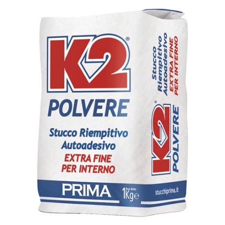 STUCCO 'K2' IN POLVERE KG.5 X INTERNI