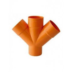 T DOPPIO IN PVC DA 125