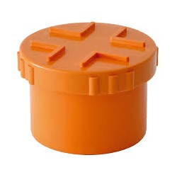 TAPPO A VITE IN PVC DA 200