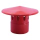 TESTA ESALATORE IN PVC D.80 A NORMA