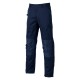 PANTALONE DA LAV. 'BRAVO' TG.L BLU COTONE/POLIEST. - 'UPOWER'