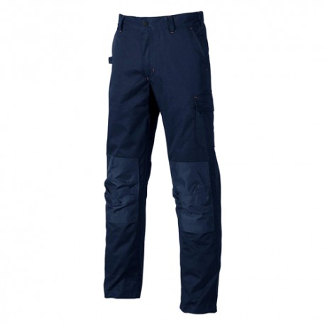 PANTALONE DA LAV. 'BRAVO' TG.L BLU COTONE/POLIEST. - 'UPOWER'