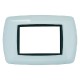 PLACCA 3 POSTI BIANCO IN ABS 'LIFE2983/WH