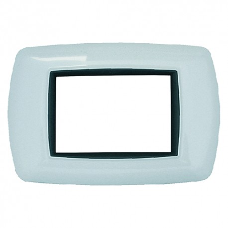 PLACCA 3 POSTI BIANCO IN ABS 'LIFE2983/WH