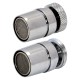 AERATORE C/SNODO FILETTATO M. MM 24*1 OTTONE CROMATO
