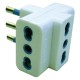 SPINA ADATTATORE 3BPR.2P+T 10/16A SP.2P+T16A