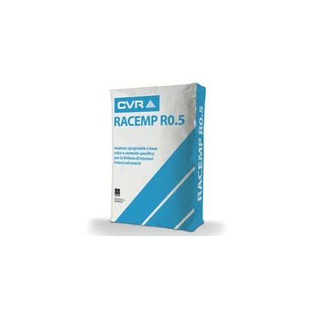 CVR RACEMP R 0,5 BIANCA KG.25 RASANTE FRATTAZZATO