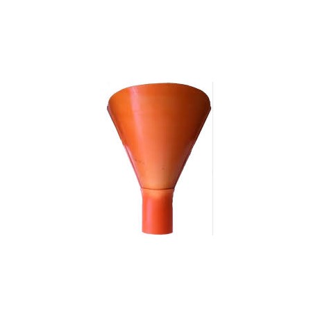 RACCOGLITORI PVC D.100 ARANCIO