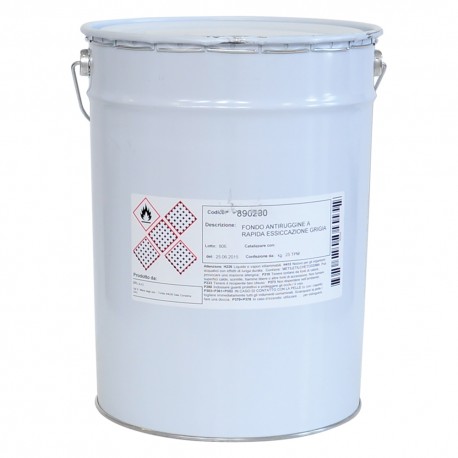 ANTIRUGGINE PROTETTIVA A RAPIDA ESSICCAZIONE 'COLOREA' Kg. 25 Grigia (PZ 1)