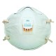 MASCHERINA RESPIRATORIA X POLVERI/FUMI CONCHIGLIA C/VALV.FFP2 CE 3M 8822
