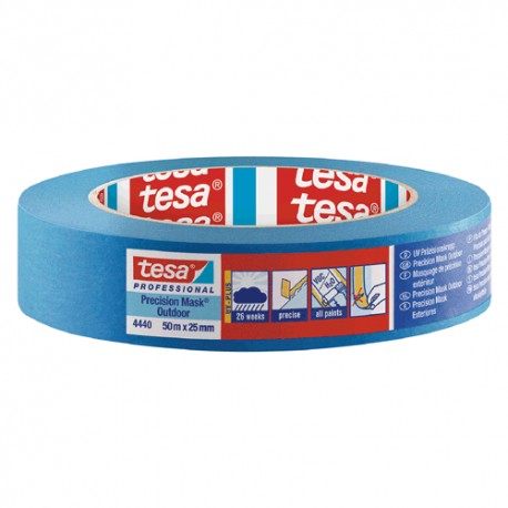 NASTRO GOMMATO PER ESTERNI BLU 25X50