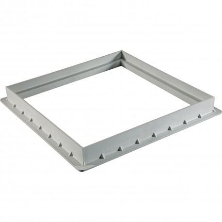 TELAIO 200X200 PVC GRIGIO
