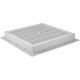 TELAIO + GRIGLIA 400X400 GRIGIO