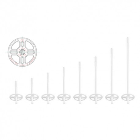 AKIFIX TASS.POL C/CHIODO 10/140 ETAG 014 PZ.250 (CAPPOTTO)