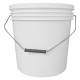 SECCHIO IN PLASTICA VUOTO COLORE BIANCO LT 14