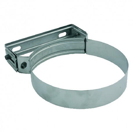 FASCETTA MURALE D.100 INOX
