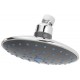 SOFFIONE ABS CROMO C/SNODO D 16