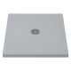COPERCHIO PER POZZETTO PVC CM 30X30 GRIGIO