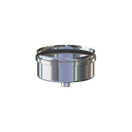 TAPPO RECUPERO CONDENSA ACCIAIO  INOX D.80
