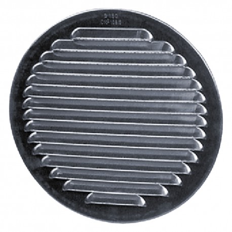 GRIGLIA AERAZIONE IN ALLUMINIO Ã¸ cm 8 (PZ 1)