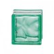 VETROMATTONE ONDULATO VERDE 19X19X8