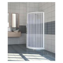 BOX DOCCIA AD UNA PORTA 'KAMA' cm 80x80 - H 185 (PZ 1)