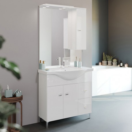 MOBILE BAGNO 'SMART 85' base 86 x 50 x h.87 (PZ 1)
