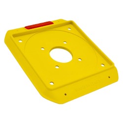 BASETTA INCAVO QUADRO CON CATARIFRANGENTE cm 22,8 x 18 x h.1,9 (esterno) (PZ 1)