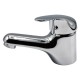 MISCELATORE LAVABO URANO CON SCARICO FINITURA CROMATA