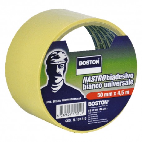 NASTRO BIADESIVO 48X4,5 MTR UNIVERSALE BIANCO