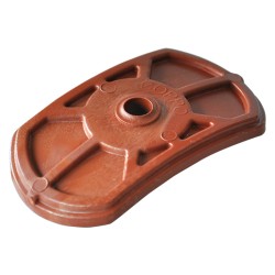 CAPPELLOTTO PER LASTRA COPPO 'POLIMCRYL' mm 70 x 40 terracotta (PZ 100)