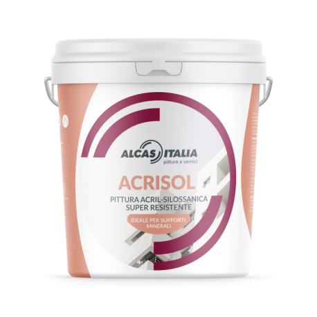 ACRISOL PITTURA AL QUARZO ACRIL-SILOSSANICA ALCAS DA LT.1 BASE BB