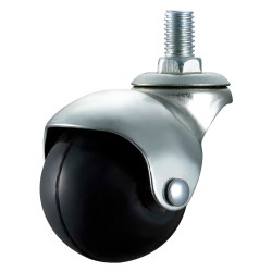 RUOTA PER MOBILI Ã¸ 40 - perno mm 8 x 10 - capacitÃ  kg 25 - pz 2. (BL 1)