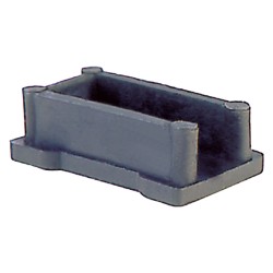 PIEDINO PER SCAFFALE mm 46 x 27 (PZ 12)