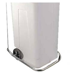 PEDALE CON ASTE in acciaio zincato (PZ 1)