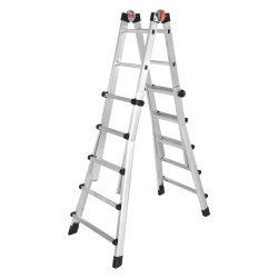 SCALA MULTIUSO 'PEPPINA' gr. 4+5 - ap. cm 430 / ch. cm 141 (PZ 1)