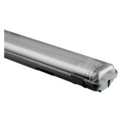 PLAFONIERA DOPPIO TUBO LED 2 x 22W-4000K mm.1560 x 112 x 63 mm (PZ 1)