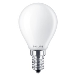 LAMPADA A LED 'SFERA' CALDA 2700K 4,3 W40W E14 - 470 lm (PZ 4)