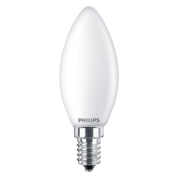 LAMPADA A LED 'OLIVA' CALDA 2700K 6,5 W60W E14 - 806 lm (PZ 4)
