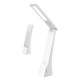 LAMPADA DA TAVOLO RICARICABILE A LED 4 watt - colore bianco/argento (PZ 1)